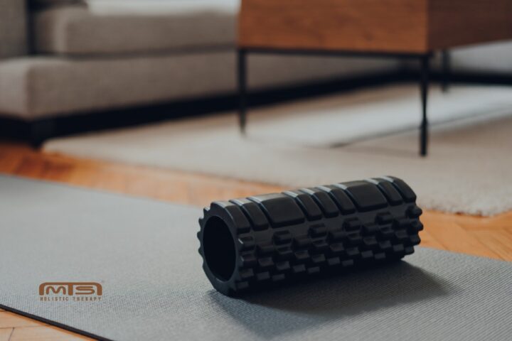Piankowy roller do automasażu - jak masować mięsień gruszkowaty