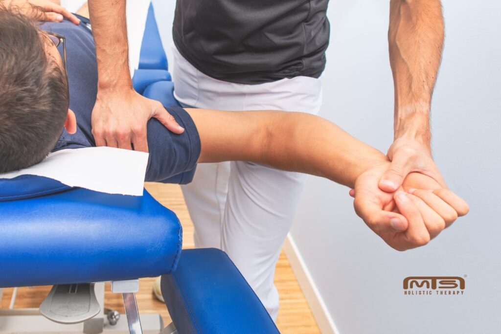 Rehabilitacja barku - wyrostek barkowy typu 2